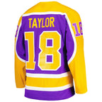 Dave Taylor Los Angeles Kings  1980/81 Blue Line Player Jersey - Purple