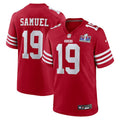 Deebo Samuel San Francisco 49ers Nike Super Bowl LVIII Game Jersey - Scarlet