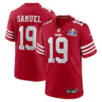 Deebo Samuel San Francisco 49ers Nike Super Bowl LVIII Game Jersey - Scarlet