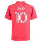 Eduard Löwen St. Louis City SC adidas Youth 2025 Forever CITY Red Replica Player Jersey - Red