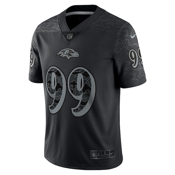 Odafe Oweh Baltimore Ravens Nike RFLCTV Limited Jersey - Black