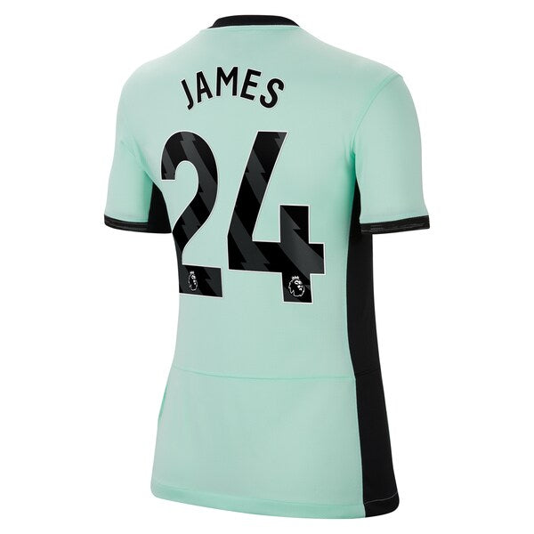 Reece James Chelsea Nike Women's 2023/24 Third Stadium Replica Player Jersey - Mint