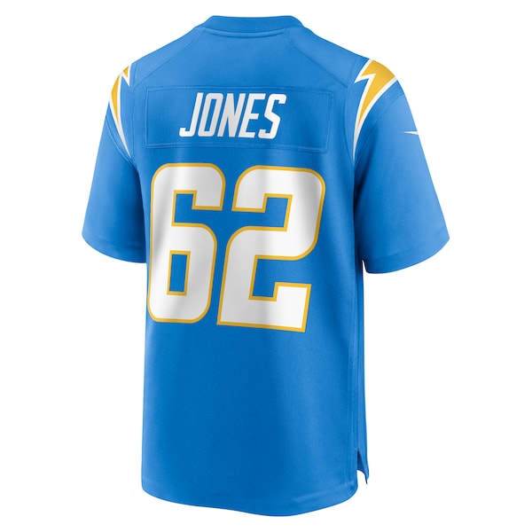 Nash Jones Los Angeles Chargers Nike Team Game Jersey -  Powder Blue