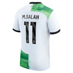 Mohamed Salah Liverpool Nike 2023/24 Away Replica Player Jersey - White/Red