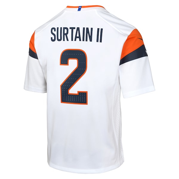 Patrick Surtain II Denver Broncos Nike Youth Game Jersey - White