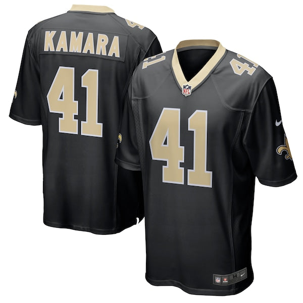 Alvin Kamara New Orleans Saints Nike Game Player Jersey - Black