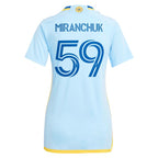 Aleksei Miranchuk Atlanta United FC adidas Women's 2024 The Resurgens Kit Replica Player Jersey - Light Blue
