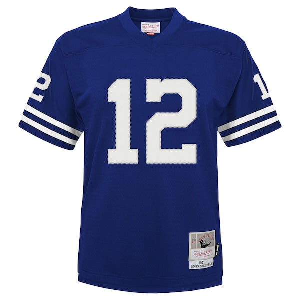 Roger Staubach Dallas Cowboys Toddler 1971 Retired Legacy Jersey - Navy