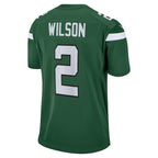 Zach Wilson New York Jets Nike Youth Game Jersey - Gotham Green/Black