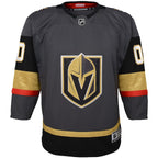 Vegas Golden Knights Youth Alternate Premier Custom Jersey - Gray