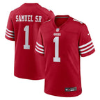Deebo Samuel Sr San Francisco 49ers Nike Game Player Jersey - Scarlet