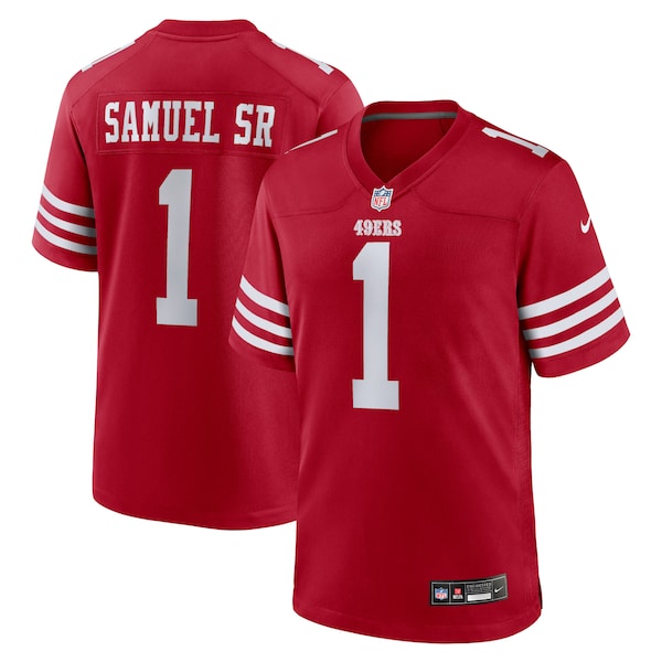 Deebo Samuel Sr San Francisco 49ers Nike Game Player Jersey - Scarlet