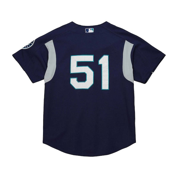 Ichiro Suzuki Seattle Mariners  Cooperstown Collection Batting Practice Jersey - Navy