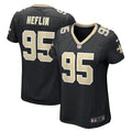 Jack Heflin New Orleans Saints Nike Women's Team Game Jersey -  Black
