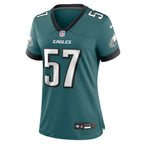 Ben VanSumeren Philadelphia Eagles Nike Women's Team Game Jersey - Midnight Green