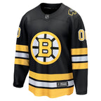 Boston Bruins  Home Breakaway Custom Jersey - Black