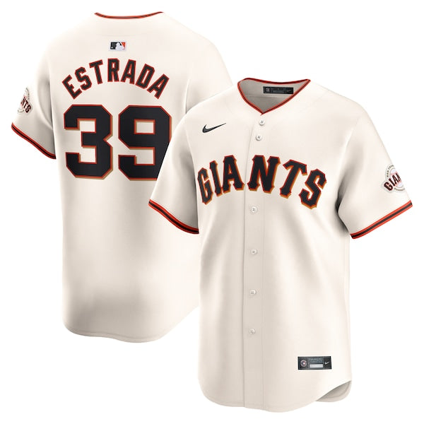 Thairo Estrada San Francisco Giants Nike Home Limited Player Jersey - Cream