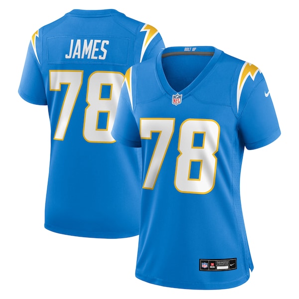 Andre James Los Angeles Chargers Nike Women's Team Game Jersey -  Powder Blue