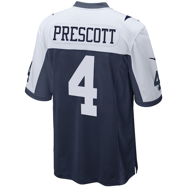 Dak Prescott Dallas Cowboys Nike Alternate Game Team Jersey - Navy/White