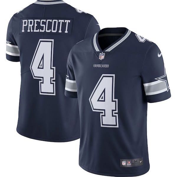Dak Prescott Dallas Cowboys Nike Vapor Limited Player Jersey - Navy/White
