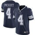 Dak Prescott Dallas Cowboys Nike Vapor Limited Player Jersey - Navy/White