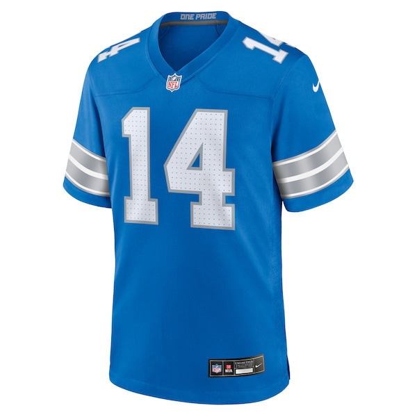 Amon-Ra St. Brown Detroit Lions Nike Game Jersey - Blue/White