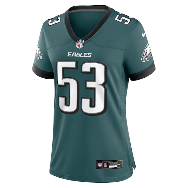 Zack Baun Philadelphia Eagles Nike Women's  Game Jersey - Midnight Green