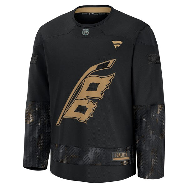 Carolina Hurricanes  2024 Military Appreciation Practice Jersey - Black
