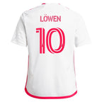 Eduard Löwen St. Louis City SC adidas Youth 2024 The Confluence Kit Replica Player Jersey - White