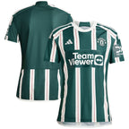 Manchester United adidas 2023/24 Away Replica Jersey - Green