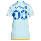 Colorado Rapids adidas Women's 2024 New Day Kit Replica Custom Jersey - Light Blue