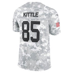 George Kittle San Francisco 49ers Nike 2024 Salute to Service Limited Jersey - Arctic Camo