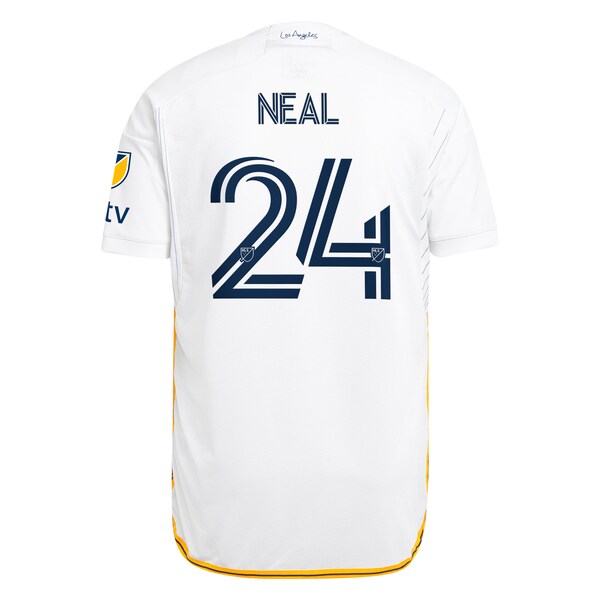 Jalen Neal LA Galaxy adidas 2024 Angeleno Kit Authentic Player Jersey - White/Green