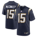 Ladd McConkey Los Angeles Chargers Nike Alternate Super Chargers Game Player Jersey - Navy/Gold/Powder Blue