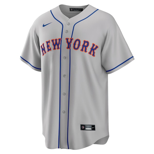Jacob deGrom New York Mets Nike Road Replica Player Name Jersey - Gray/Royal