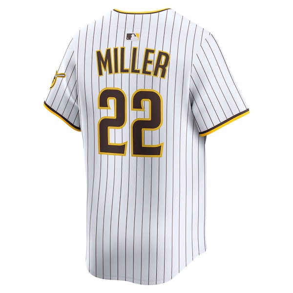 Mason Miller San Diego Padres Nike Home Limited Player Jersey - White