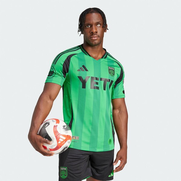 Austin FC adidas 2025 The Heartbeat Kit Authentic Jersey - Green