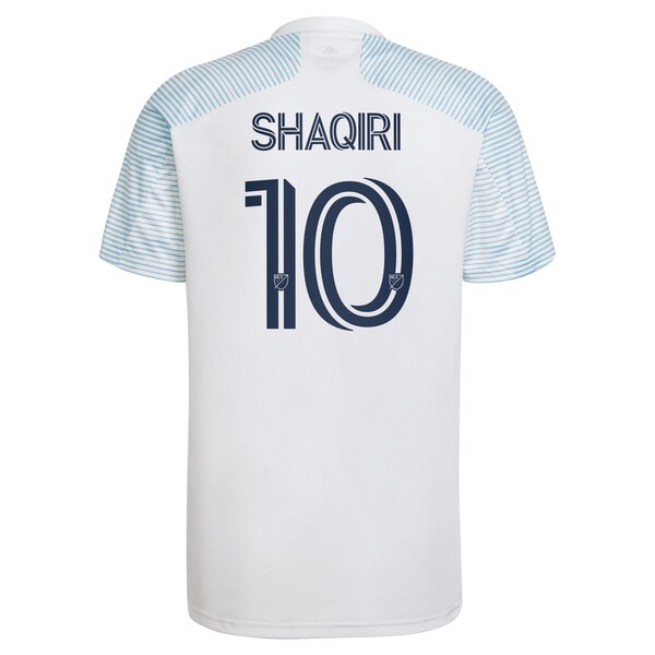 Xherdan Shaqiri Chicago Fire adidas 2022 Lakefront Kit Replica Player Jersey - White