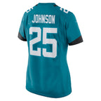 D'Ernest Johnson Jacksonville Jaguars Nike Women's Team Game Jersey -  Teal