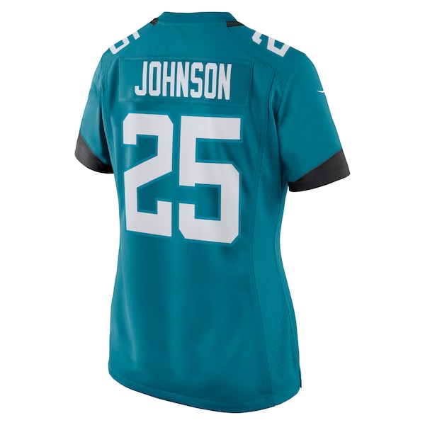 D'Ernest Johnson Jacksonville Jaguars Nike Women's Team Game Jersey -  Teal