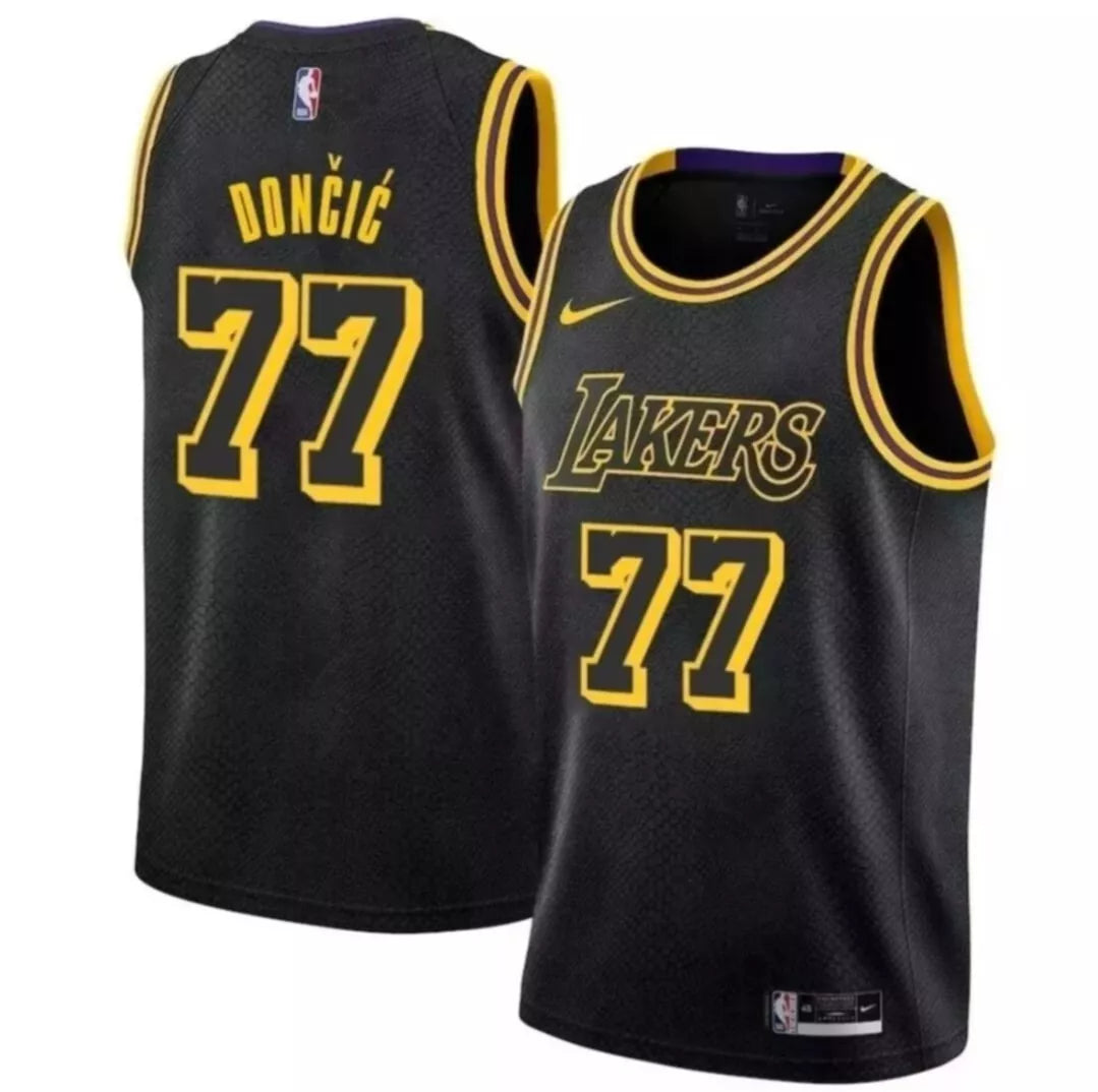 Luka Dončić Los Angeles Lakers Nike Mamba Edition Jersey - Black