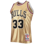 Scottie Pippen Chicago Bulls 75th Anniversary 1997/98 Hardwood Classics Swingman Jersey - Gold