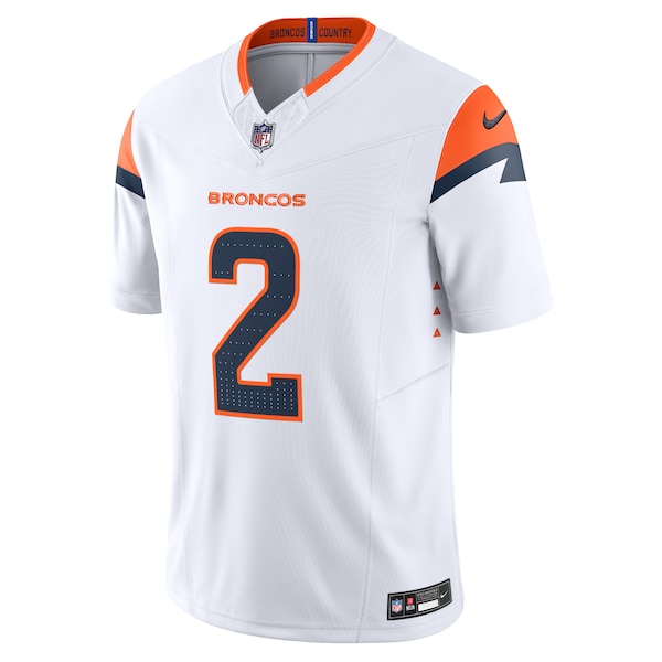 Patrick Surtain II Denver Broncos Nike Vapor F.U.S.E. Limited Jersey - White
