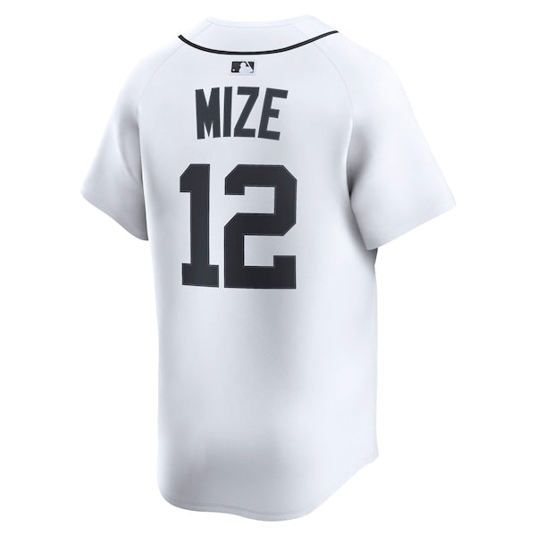 Casey Mize Detroit Tigers Nike Home Limited Player Jersey - White