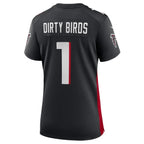 Dirty Birds Atlanta Falcons Nike Women's Game Jersey - Black