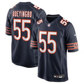 Dayo Odeyingbo Chicago Bears Nike Team Game Jersey -  Navy