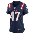 K'Lavon Chaisson New England Patriots Nike Women's Team Game Jersey -  Navy