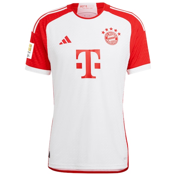Kingsley Coman Bayern Munich adidas 2023/24 Home Authentic Jersey - White/Black