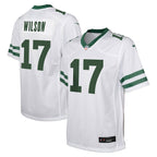 Garrett Wilson New York Jets Nike Youth Game Jersey - White/Green