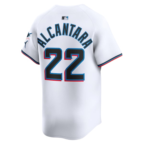 Sandy Alcantara Miami Marlins Nike Home Limited Player Jersey - White